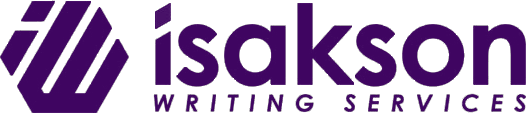 Isakson Writing Logo Purple
